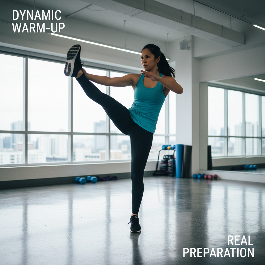 A person tracking their workout progress in a notebook.