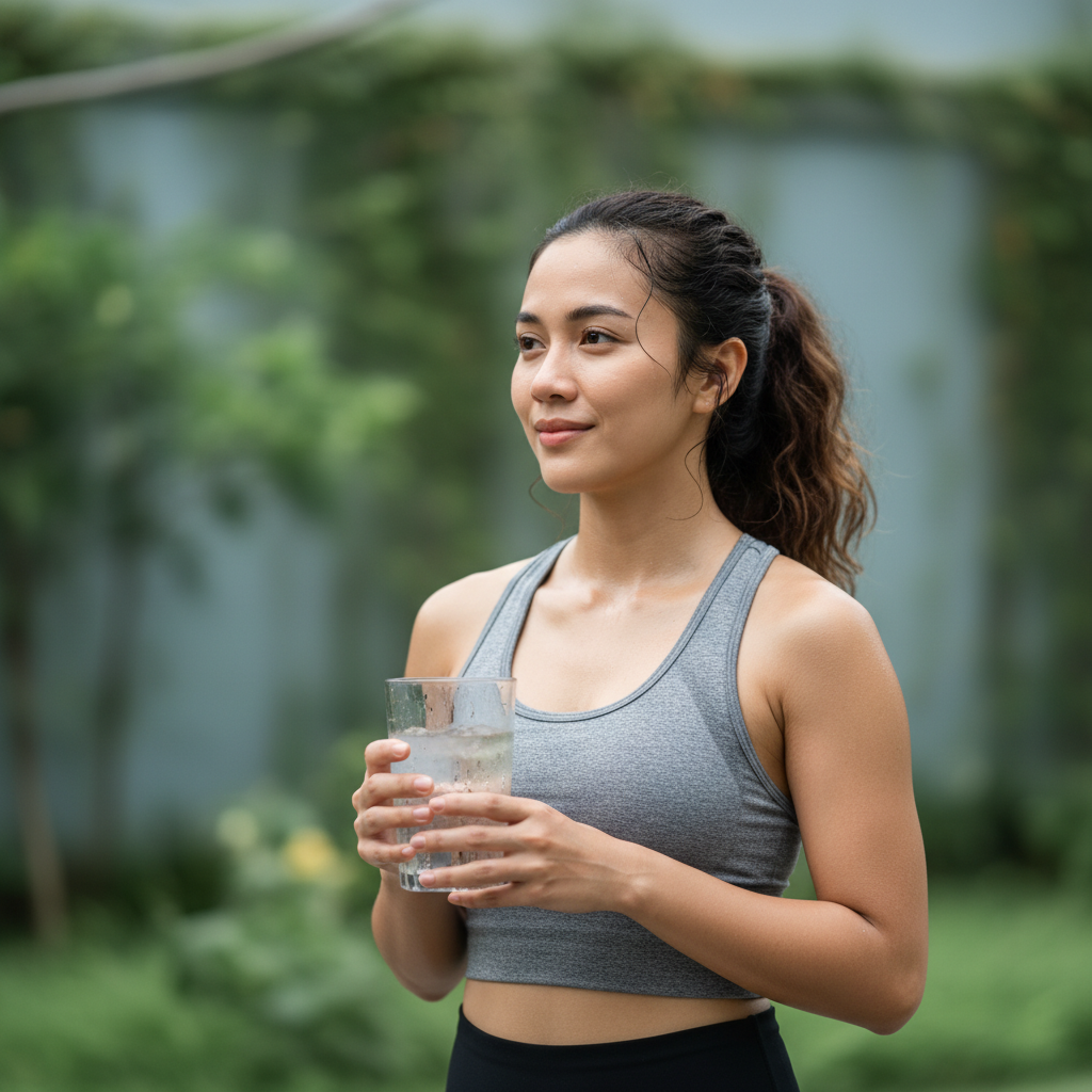 A person taking a well-deserved rest day to recover and rebuild muscle after a workout.